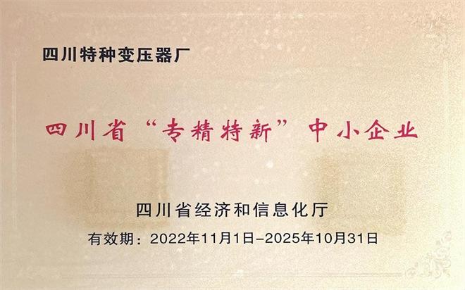 亿博电竞 亿博官网守正创新 成功探索出一条专精特新的发展道路——饶兴宁厂长带领下的四川特种变压器厂发展纪实(图3)