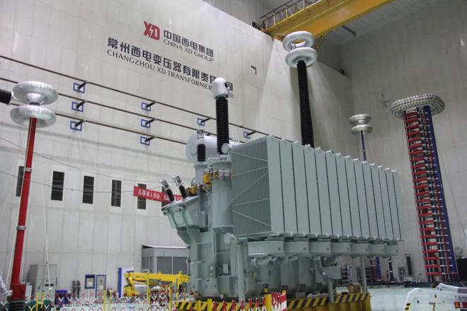 西电常变研制的冀北张家口张南250MVA500k亿博电竞 亿博官网V变压器通过全套试验(图1)